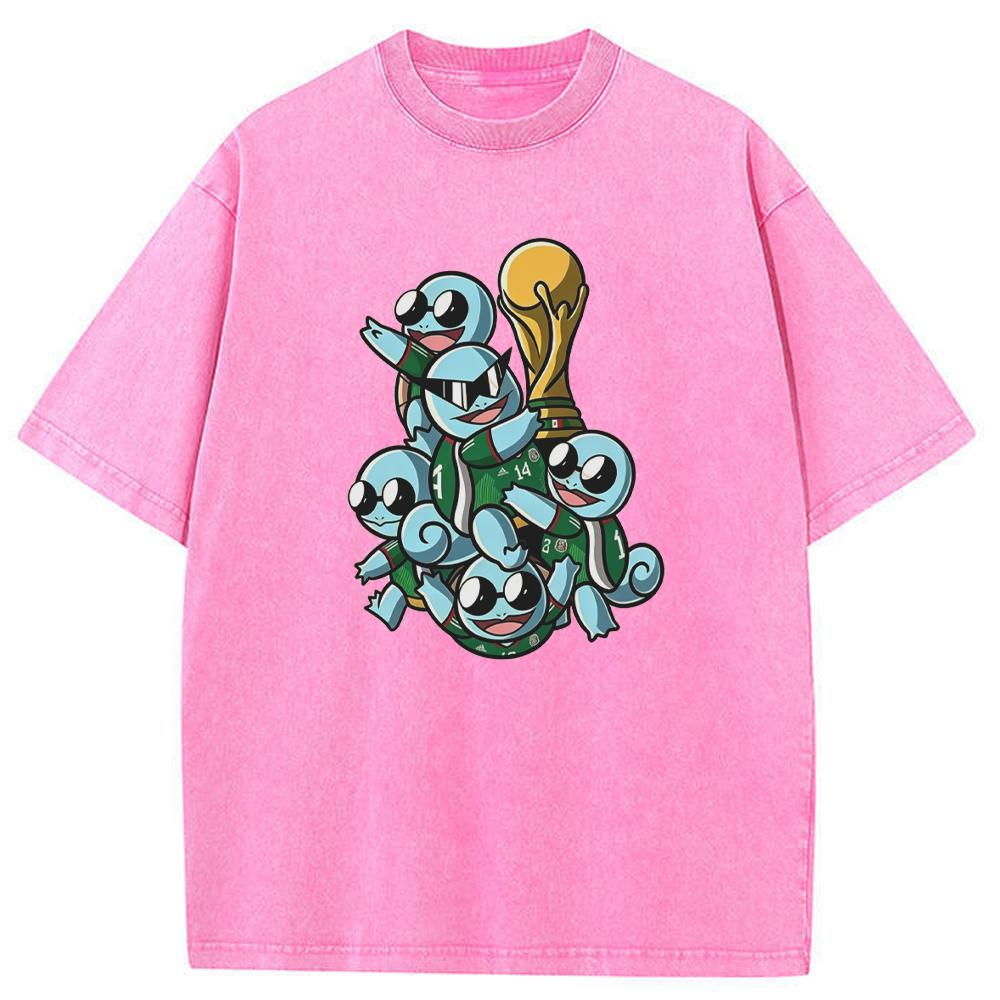 2026 World Cup Pokemon Mexico Squirtle Squad Graphic Tee