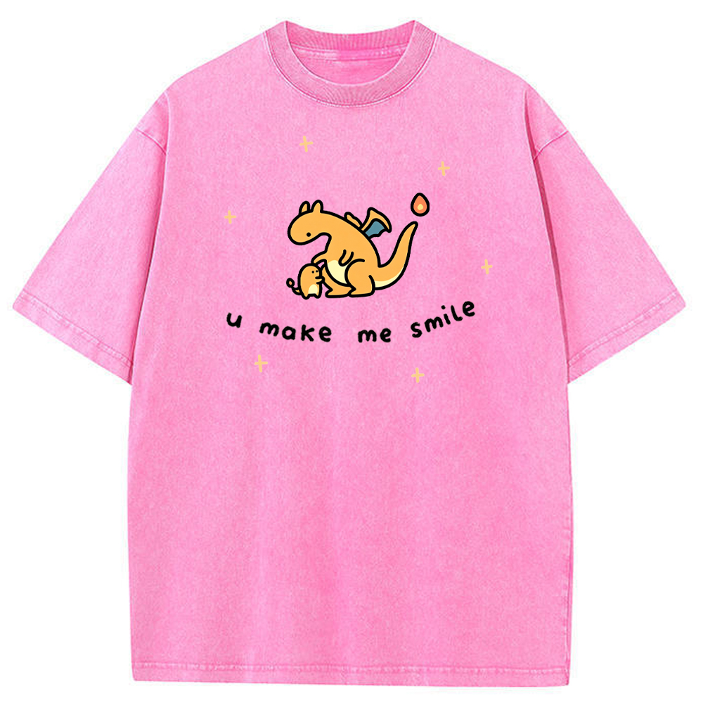 Parent & Kid You Are My Special Person Quote Custom Name EST. Year Vintage Washed T-Shirt | Pokemon Anime