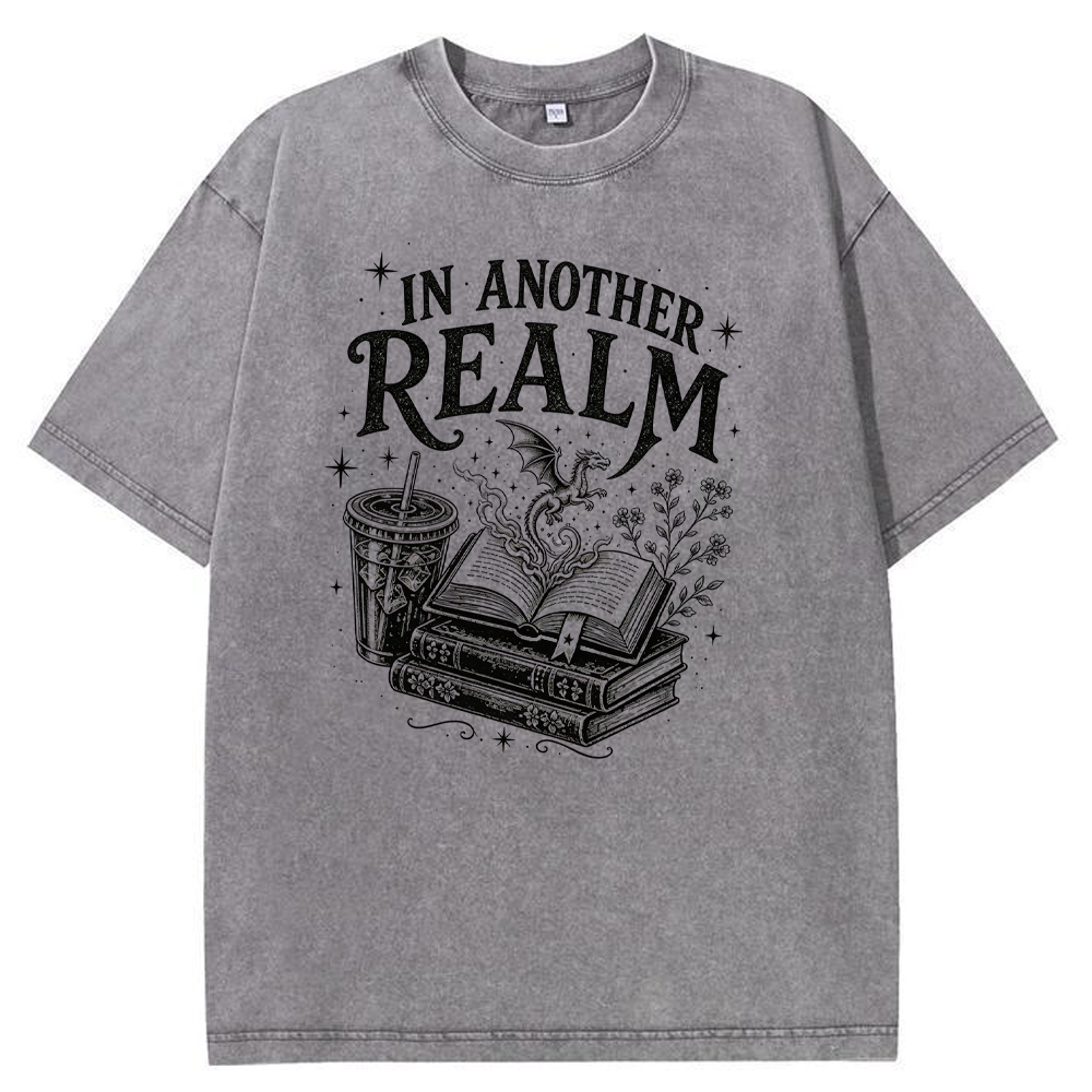 Fantasy Reader Cartoon Tee