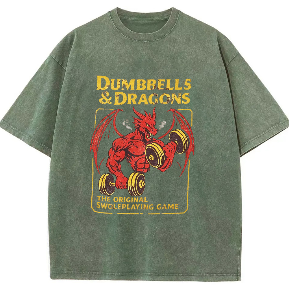 Funny Gym Dnd Tee
