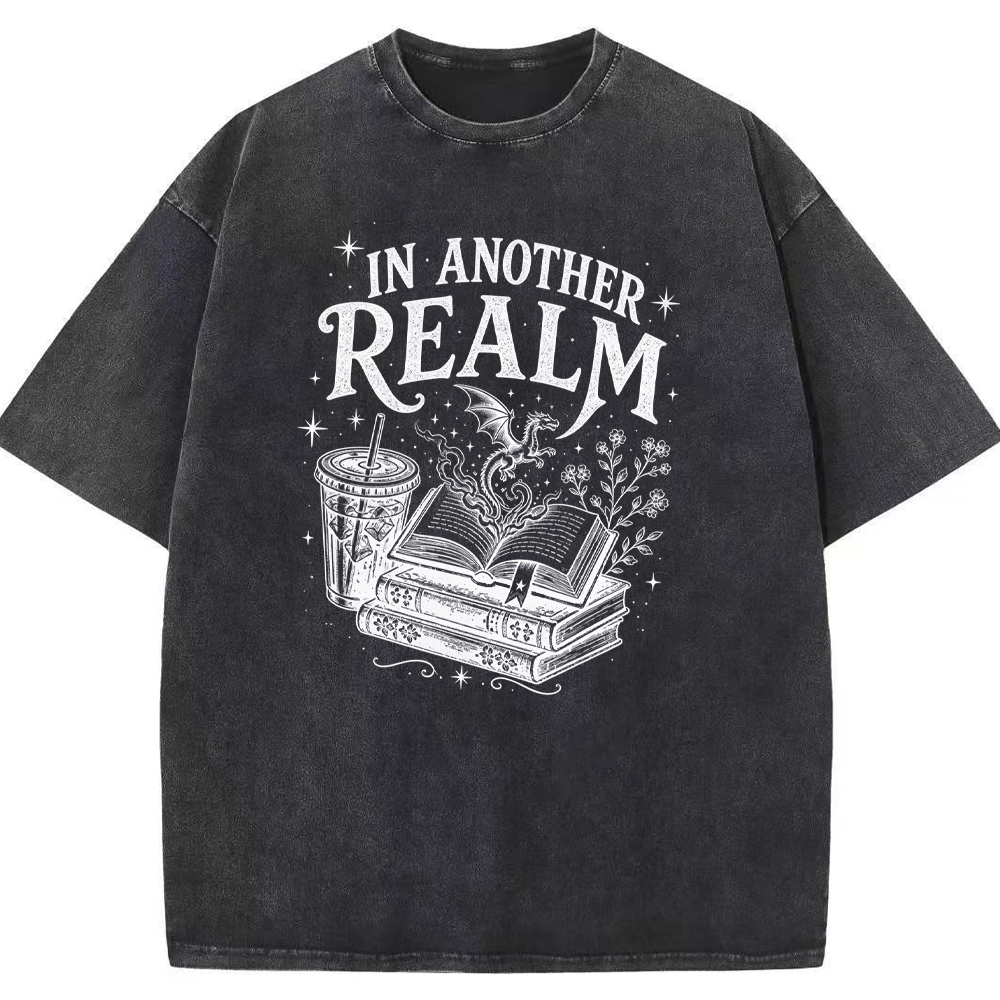 Fantasy Reader Cartoon Tee