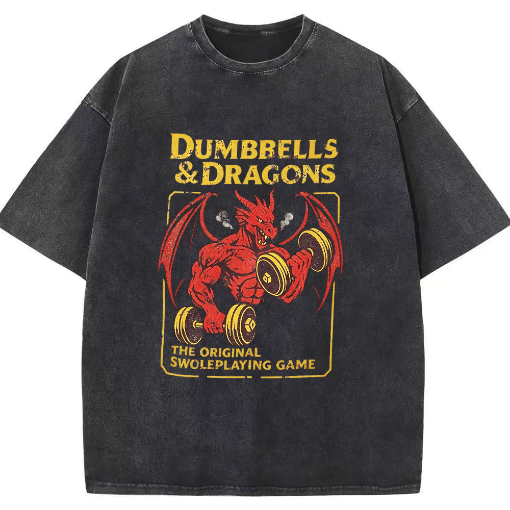 Funny Gym Dnd Tee