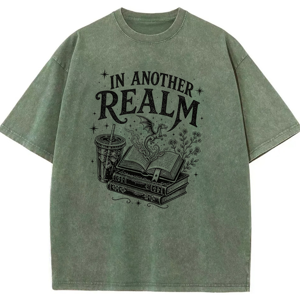Fantasy Reader Cartoon Tee