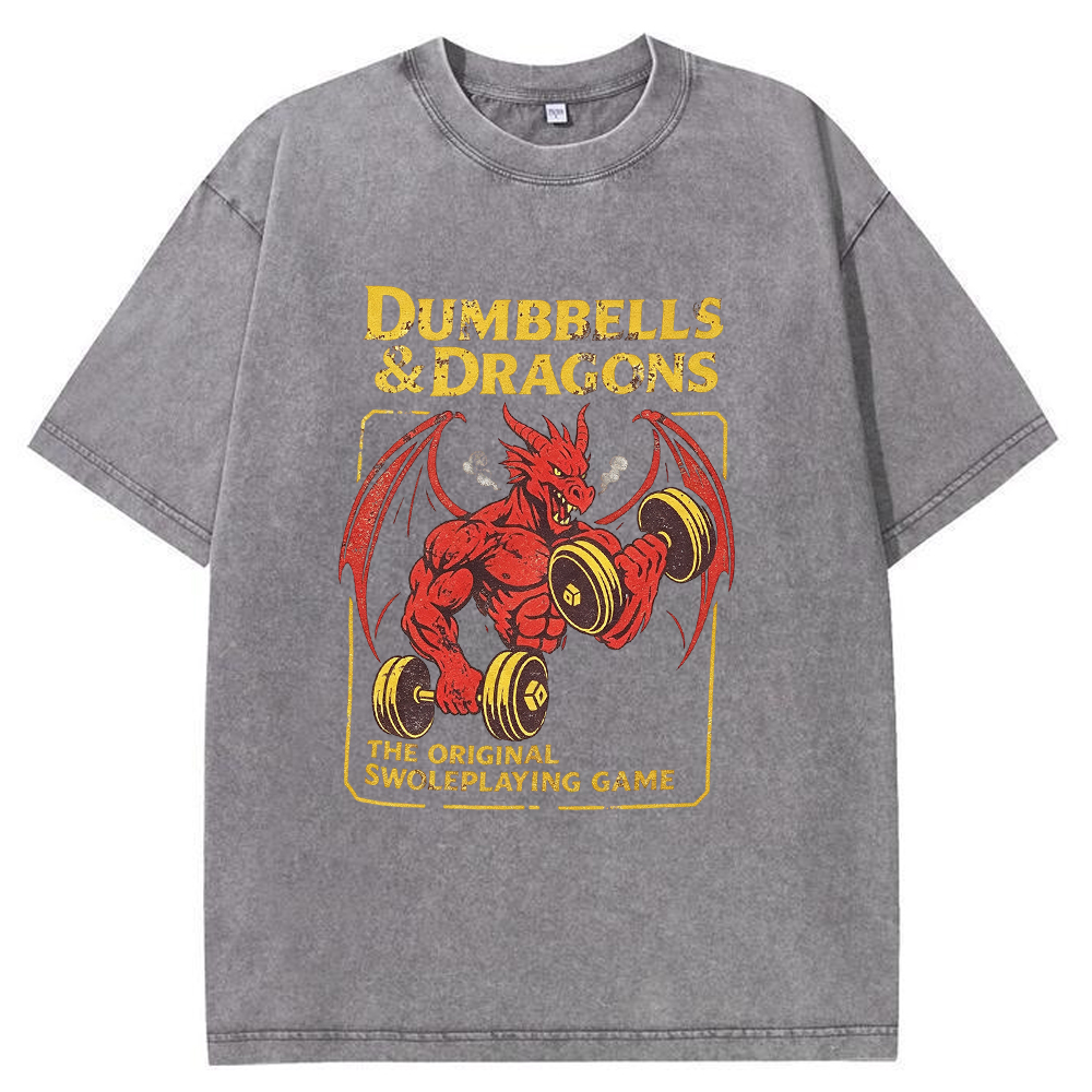 Funny Gym Dnd Tee