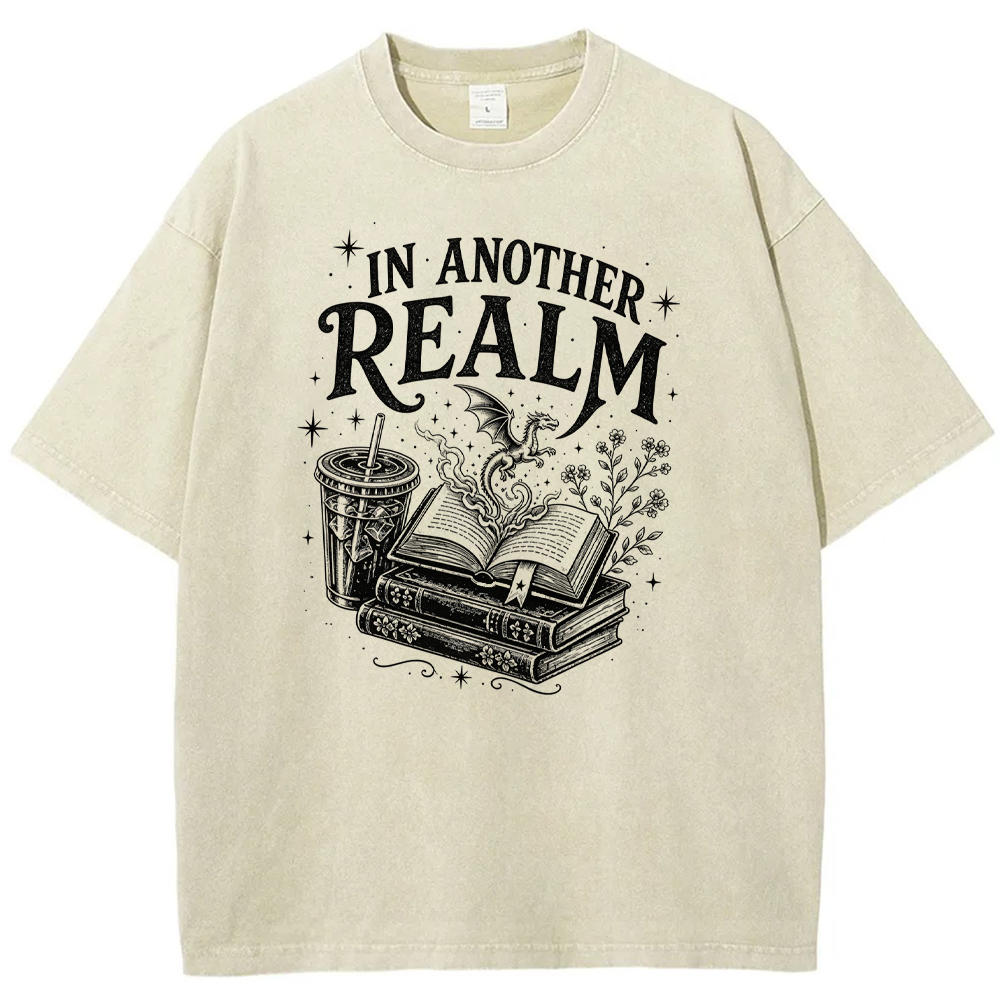 Fantasy Reader Cartoon Tee