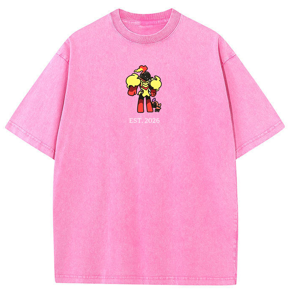 Cute Parent & Kid Armarouge Vintage Washed T-Shirt