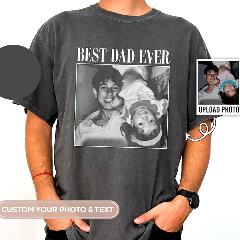 Custom Photo Dad Shirt