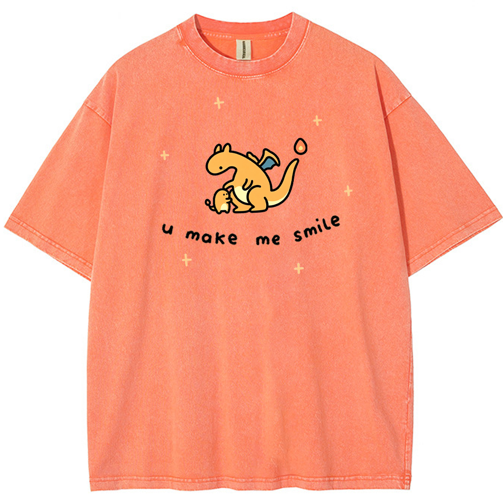 Parent & Kid You Are My Special Person Quote Custom Name EST. Year Vintage Washed T-Shirt | Pokemon Anime