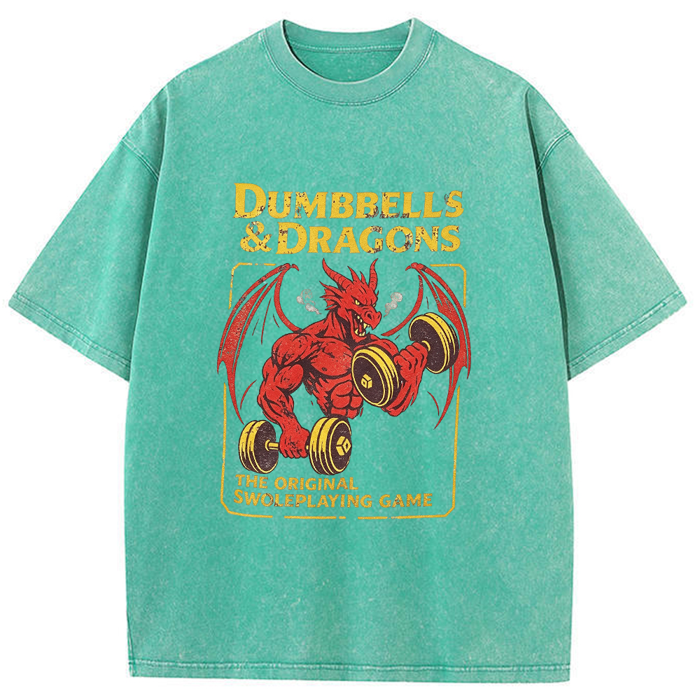 Funny Gym Dnd Tee