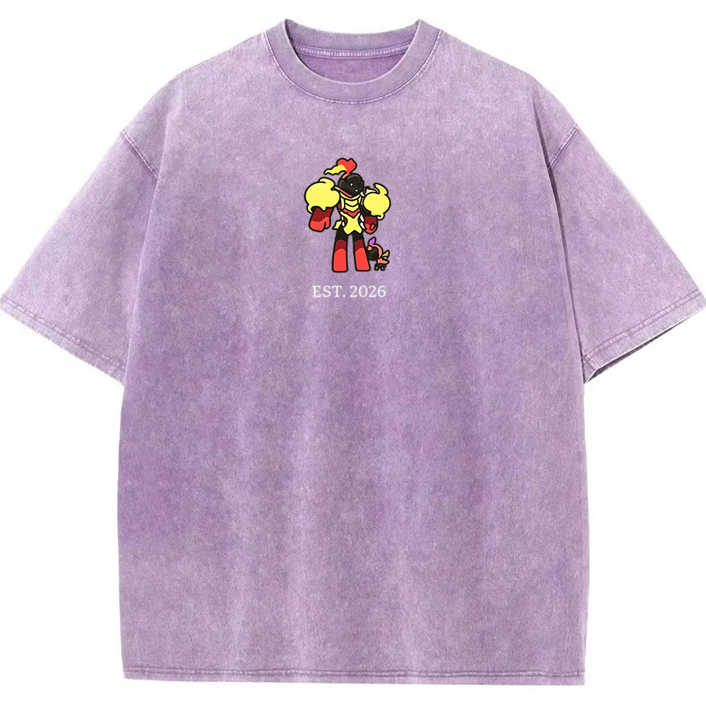 Cute Parent & Kid Armarouge Vintage Washed T-Shirt