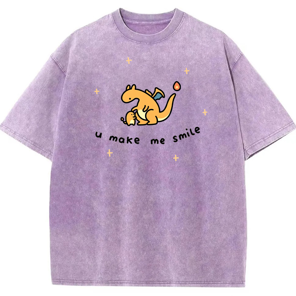 Parent & Kid You Are My Special Person Quote Custom Name EST. Year Vintage Washed T-Shirt | Pokemon Anime