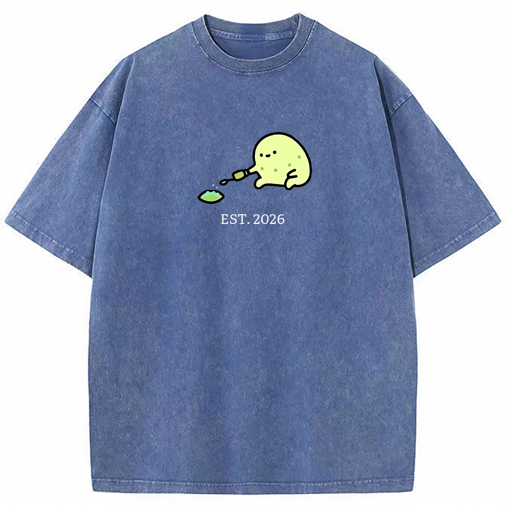 Cute Parent & Kid Oddish Vintage Washed T-Shirt