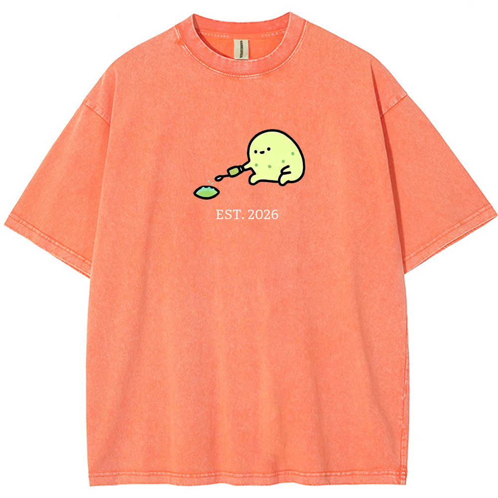 Cute Parent & Kid Oddish Vintage Washed T-Shirt