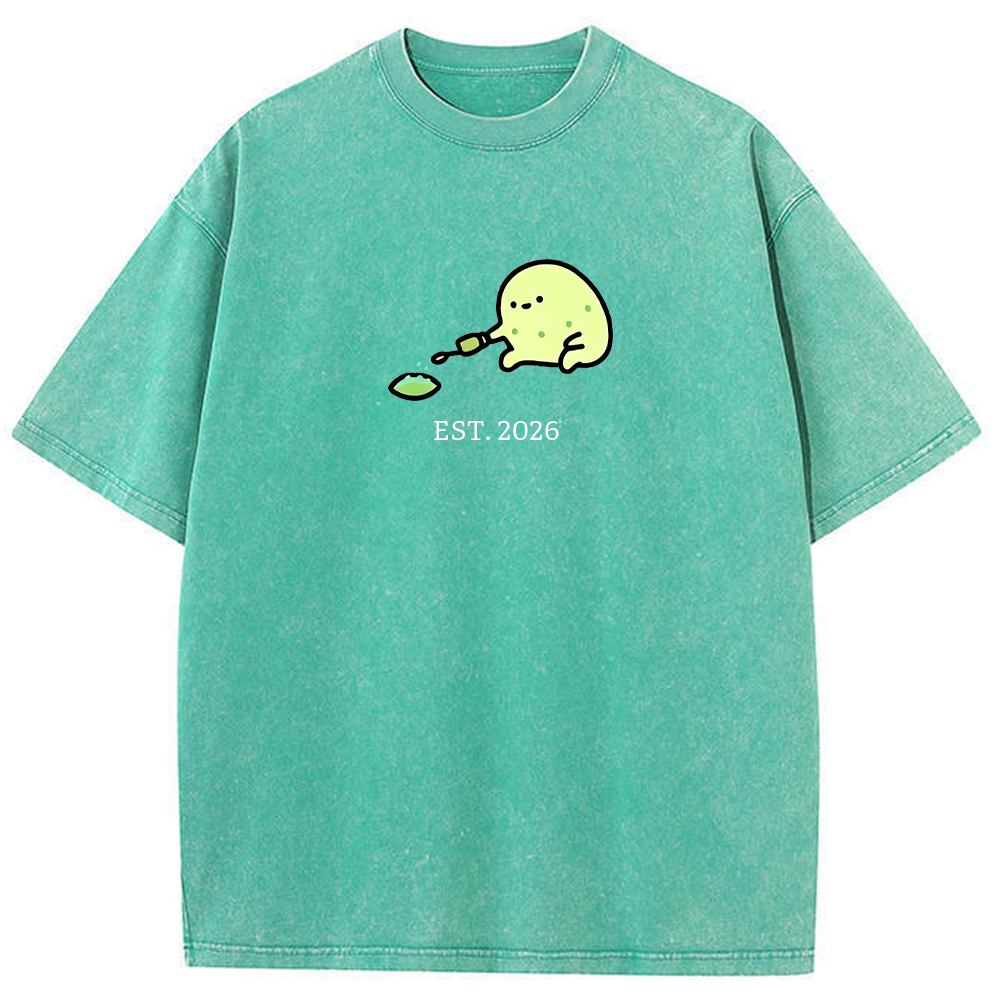 Cute Parent & Kid Oddish Vintage Washed T-Shirt