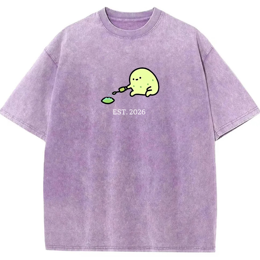 Cute Parent & Kid Oddish Vintage Washed T-Shirt