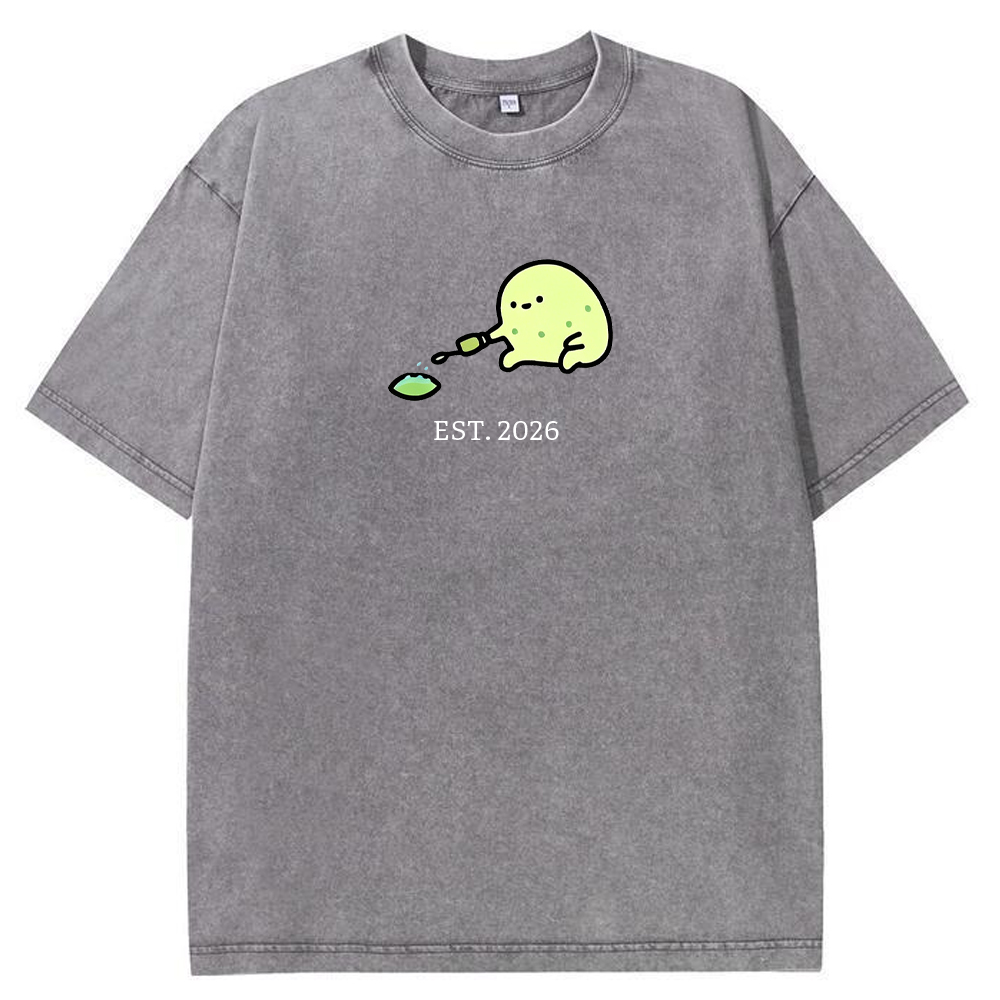 Cute Parent & Kid Oddish Vintage Washed T-Shirt