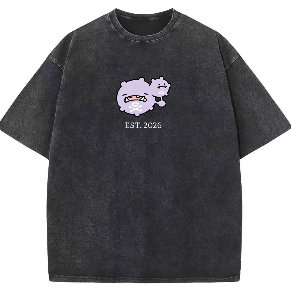 Cute Parent & Kid Koffing Vintage Washed T-Shirt