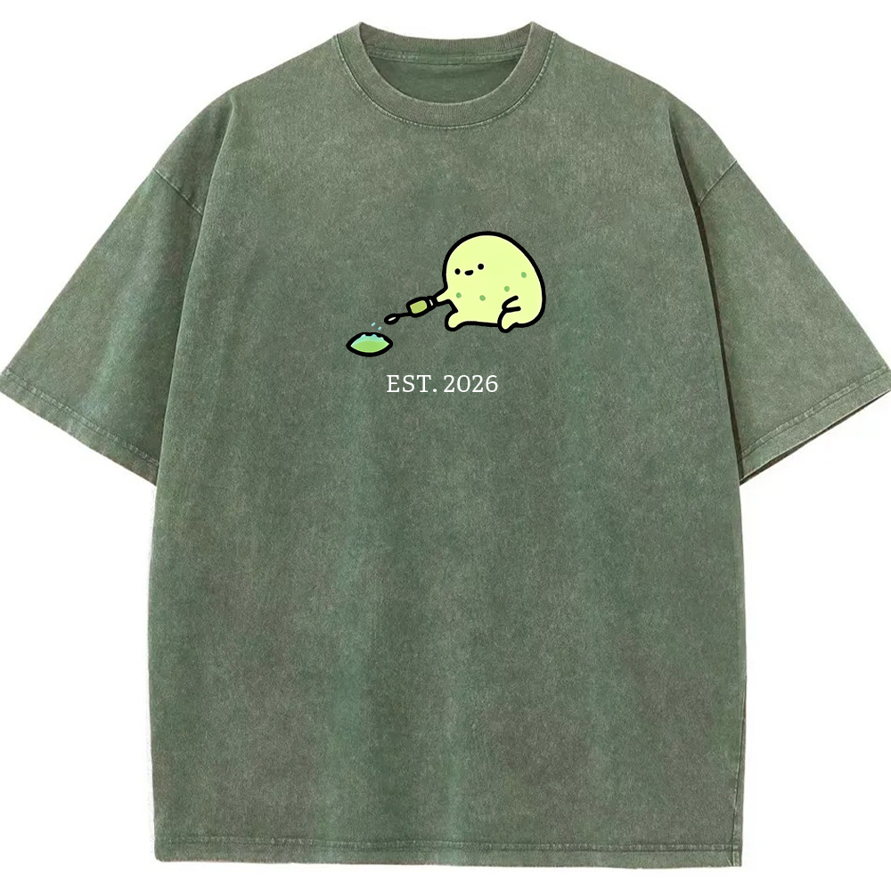 Cute Parent & Kid Oddish Vintage Washed T-Shirt