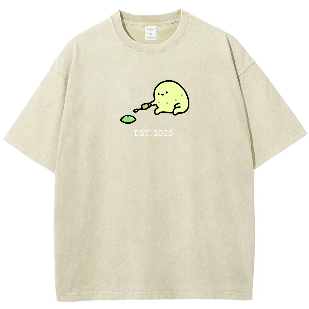 Cute Parent & Kid Oddish Vintage Washed T-Shirt