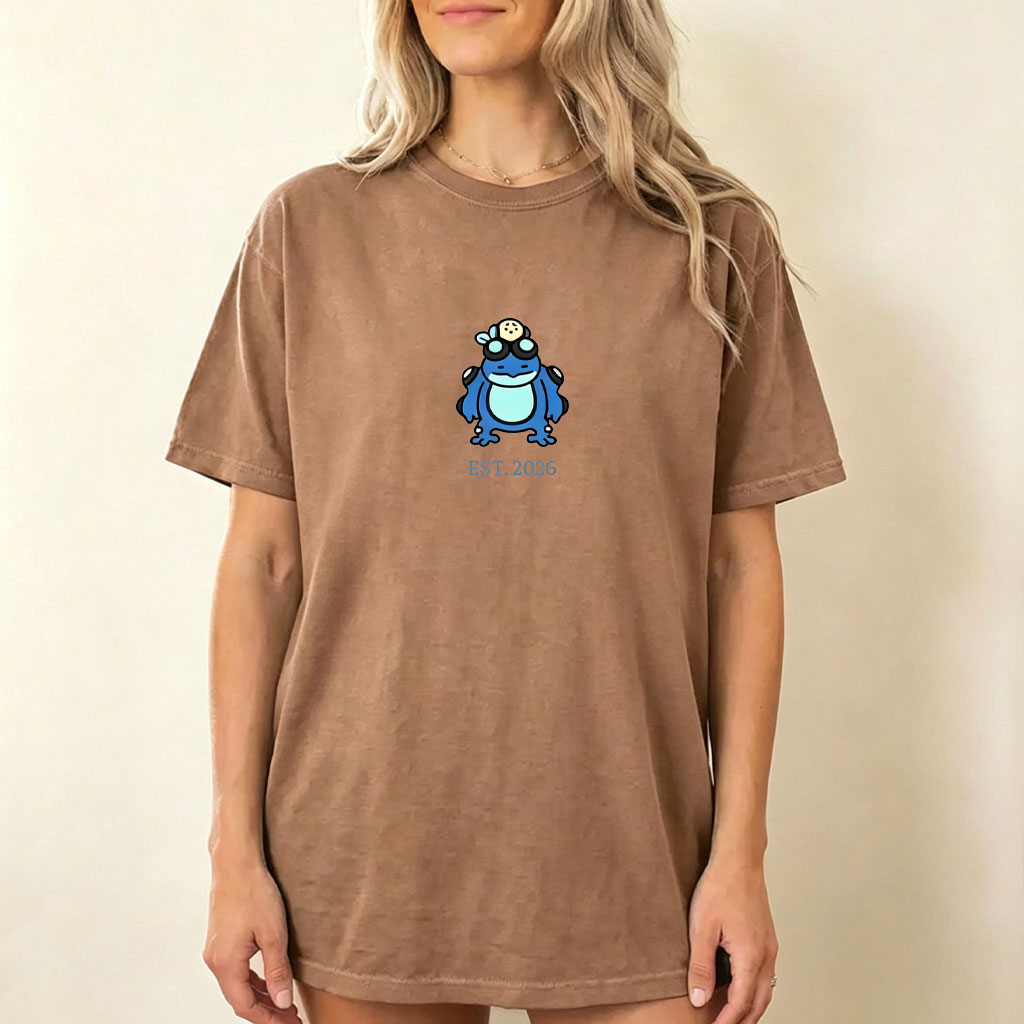 Cute Parent & Kid Palpitoad Vintage Washed T-Shirt