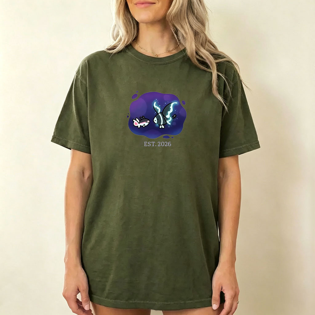 Cute Parent & Kid Lumineon Vintage Washed T-Shirt