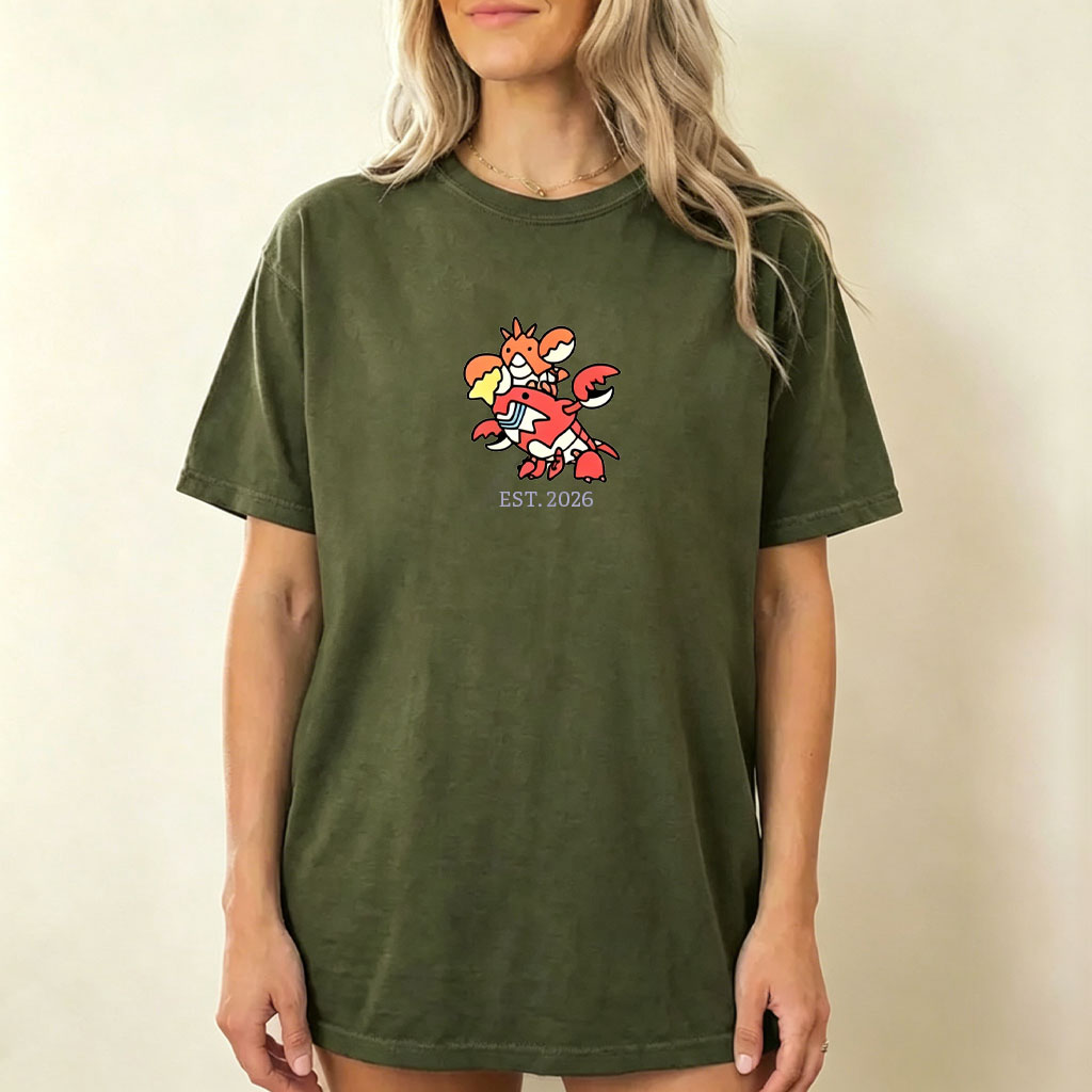 Cute Parent & Kid Clauncher Vintage Washed T-Shirt