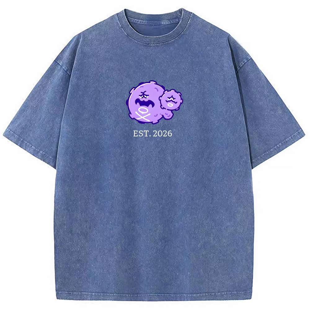 Cute Parent & Kid Koffing Vintage Washed T-Shirt