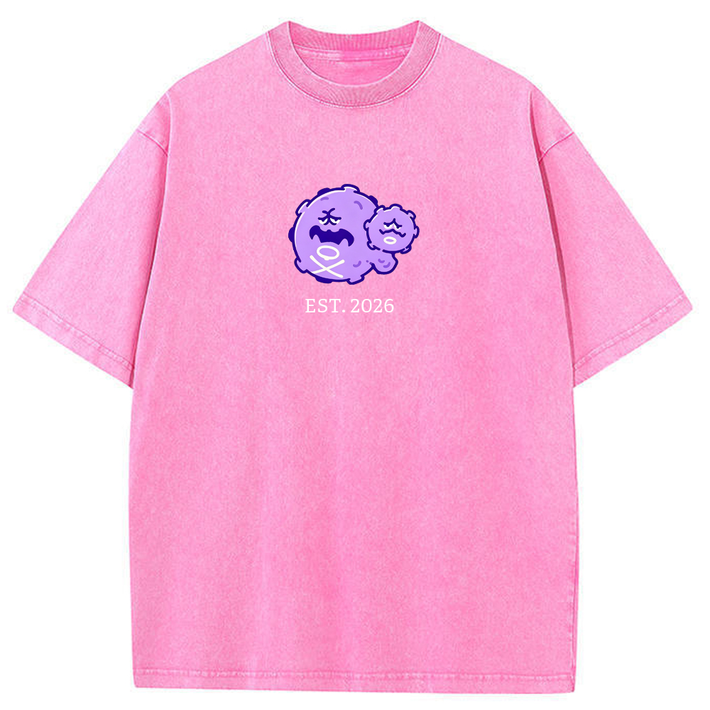 Cute Parent & Kid Koffing Vintage Washed T-Shirt