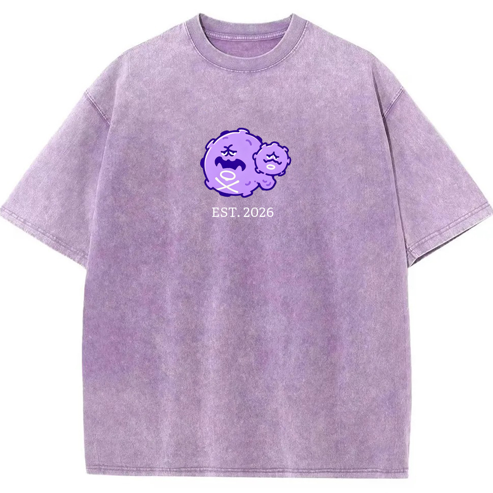 Cute Parent & Kid Koffing Vintage Washed T-Shirt