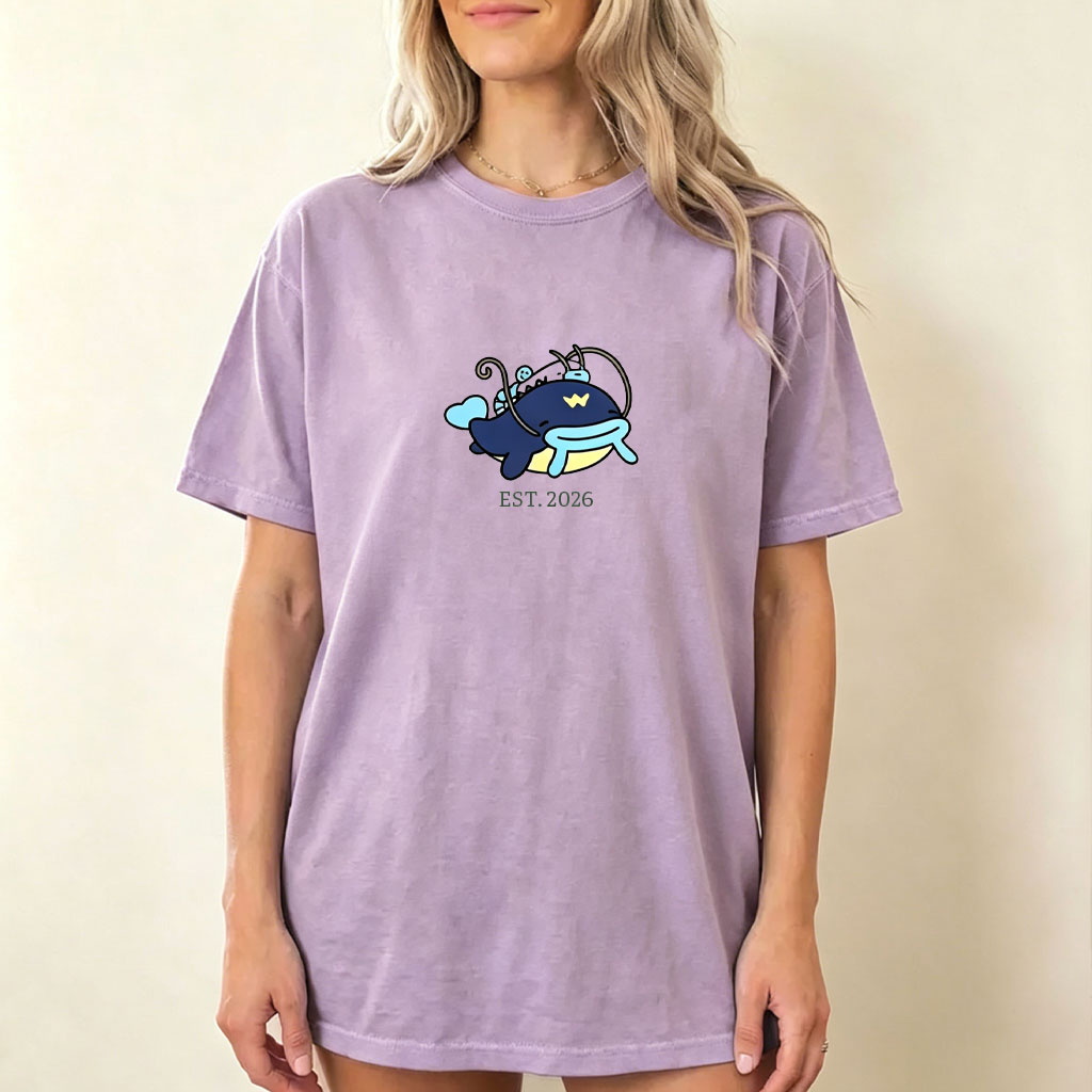 Cute Parent & Kid Wailord Vintage Washed T-Shirt