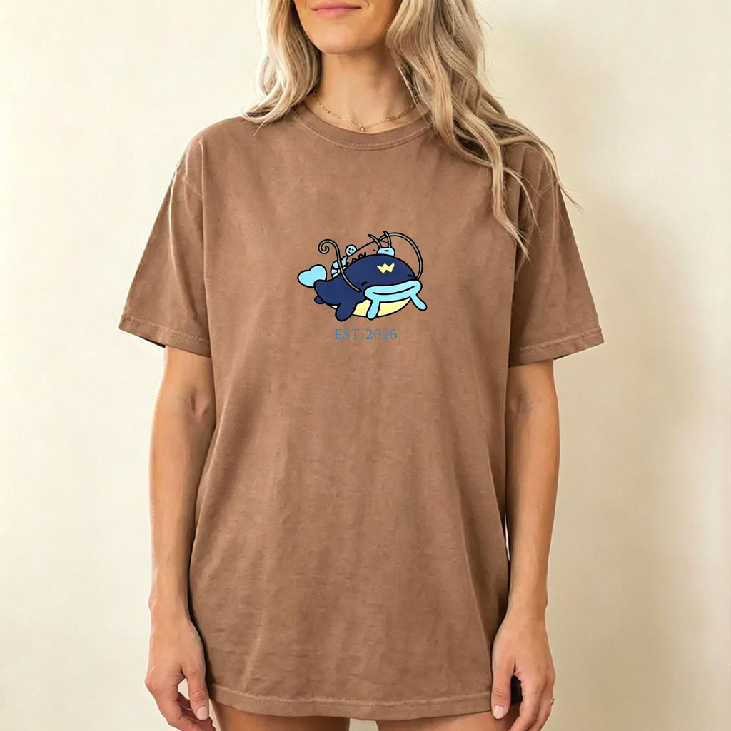 Cute Parent & Kid Wailord Vintage Washed T-Shirt