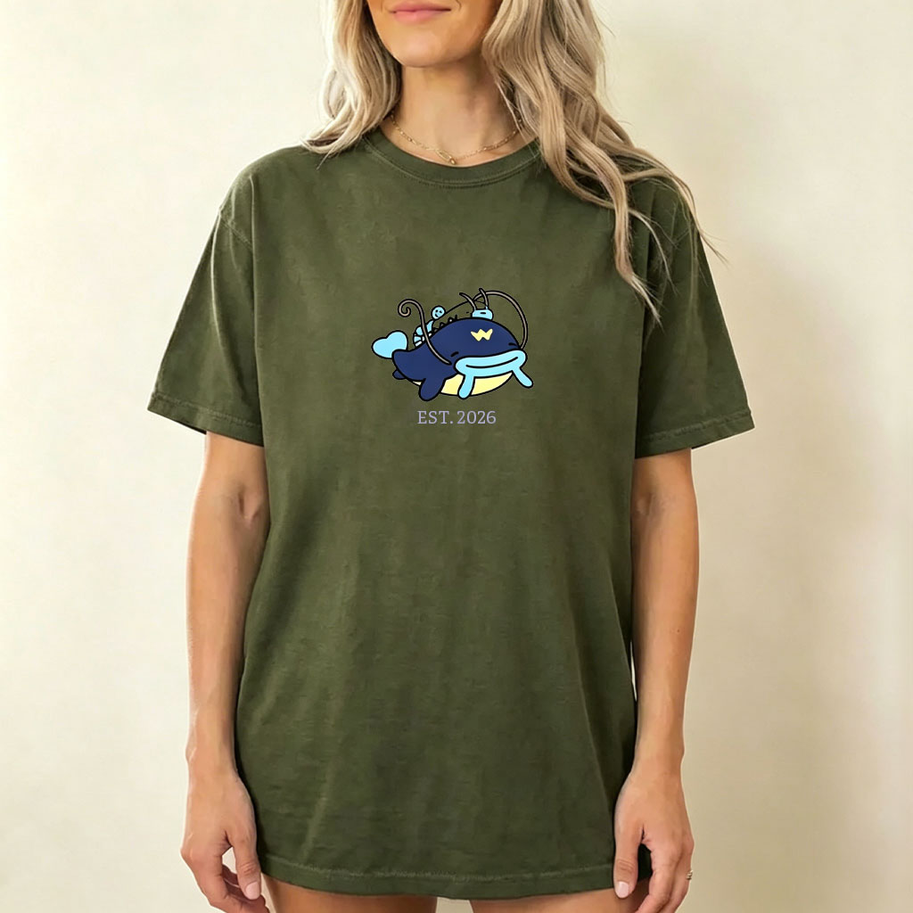 Cute Parent & Kid Wailord Vintage Washed T-Shirt