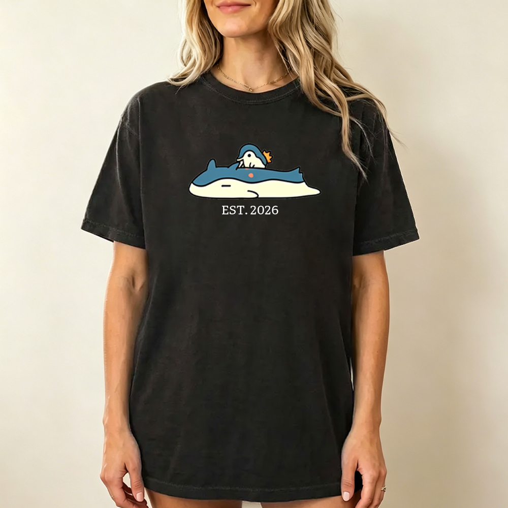 Cute Parent & Kid Wailord Vintage Washed T-Shirt