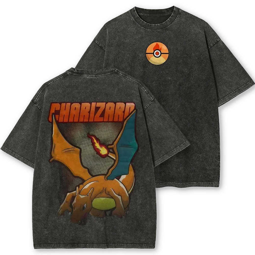 Vintage Oversized T-Shirt Pokémon