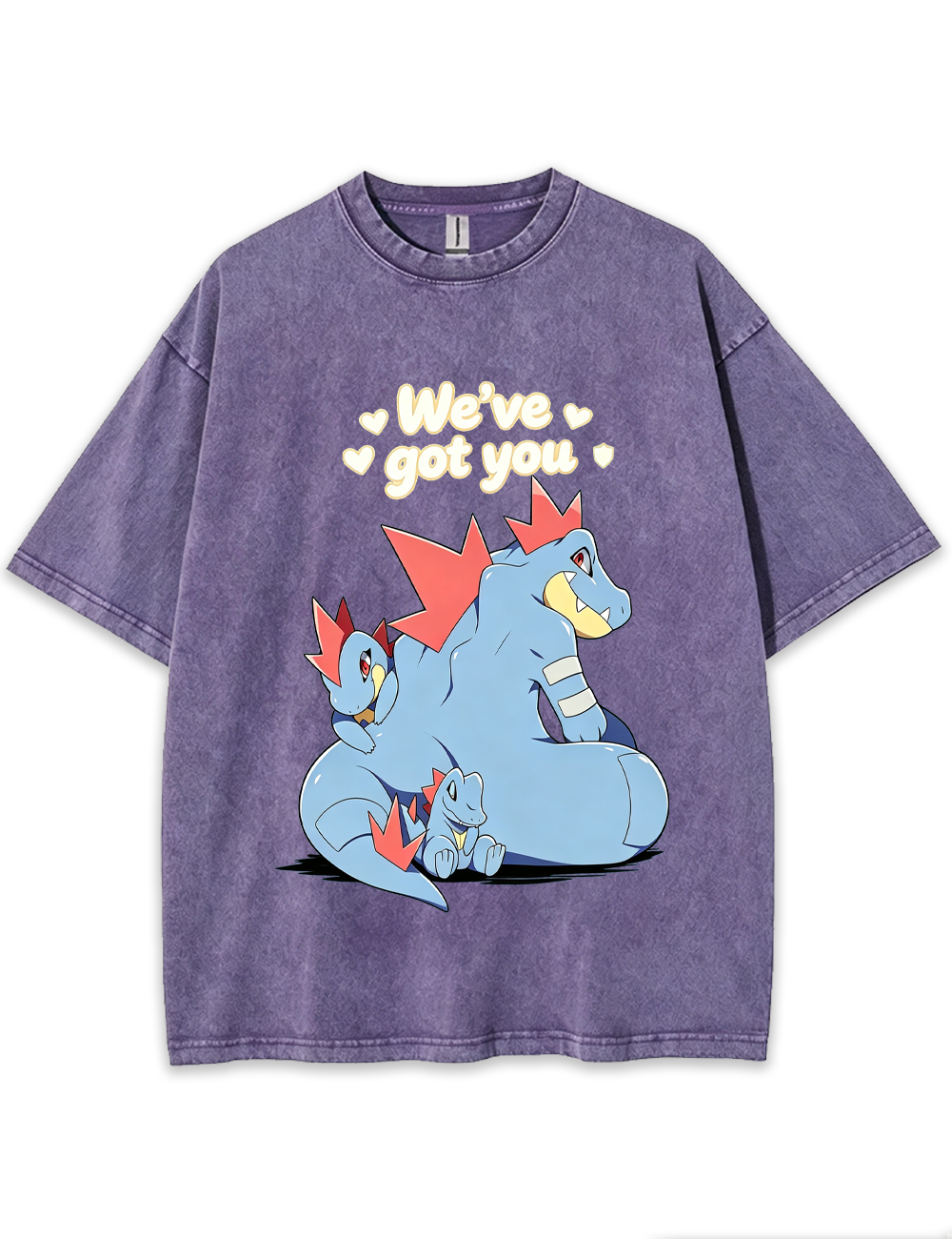 Parent & Kid Feraligatr Family Protect Vintage Washed T-Shirt
