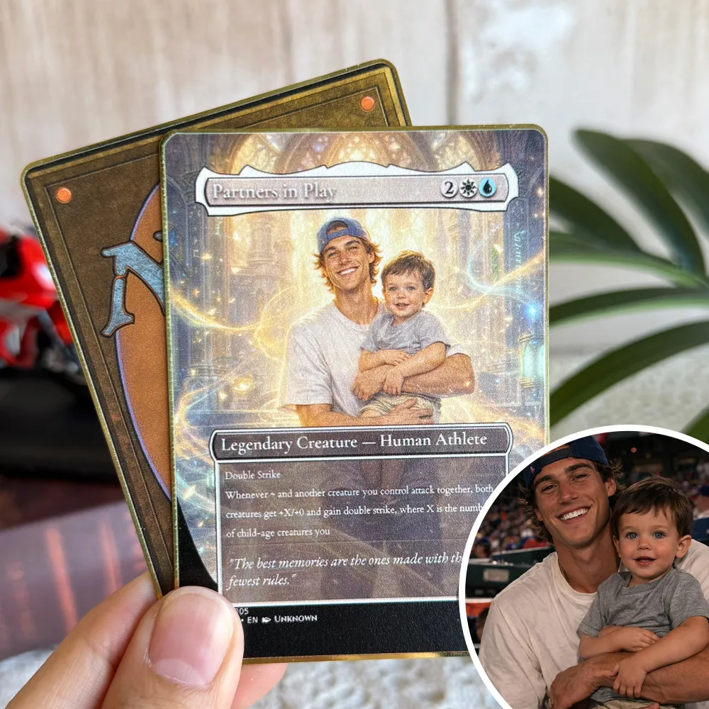 Custom Anime Dad MTG Magic TCG Card For Magic Dad