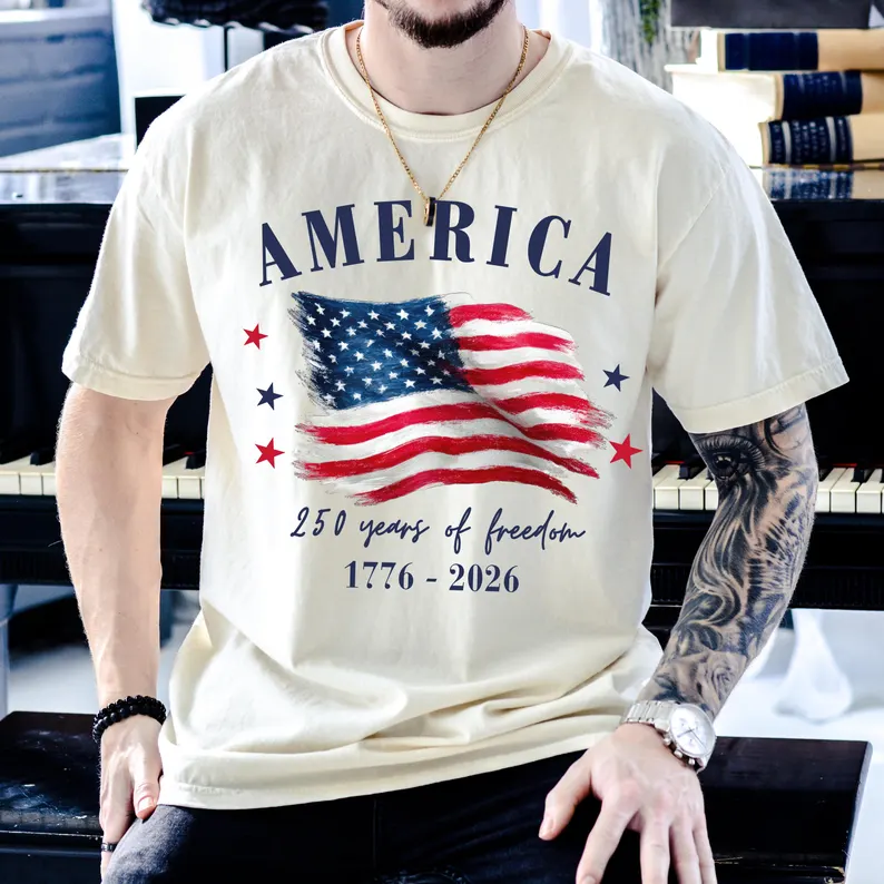 USA 250th Anniversary Shirt, 4th July Family Shirts