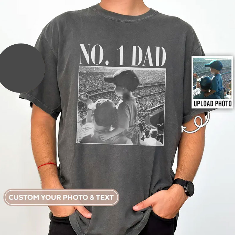 Custom Photo Dad Shirt