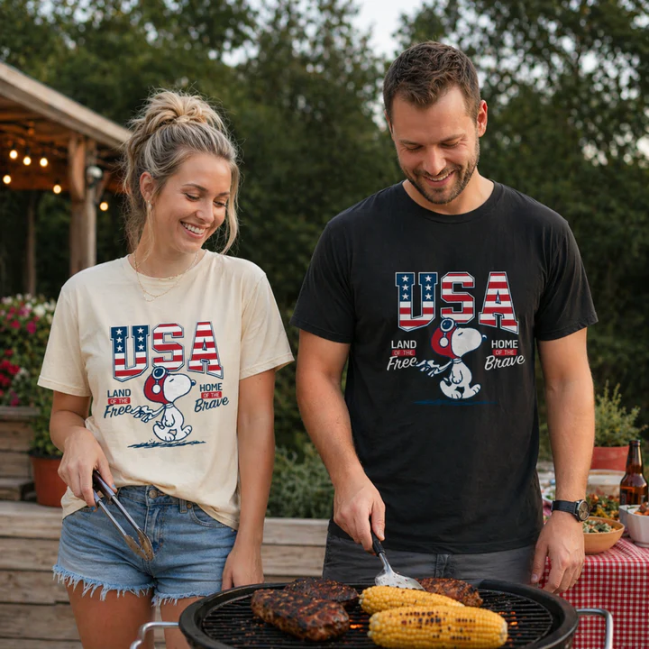 USA Land Of The Free T-Shirt