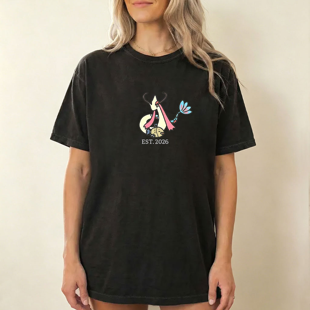 Cute Parent & Kid Milotic Vintage Washed T-Shirt