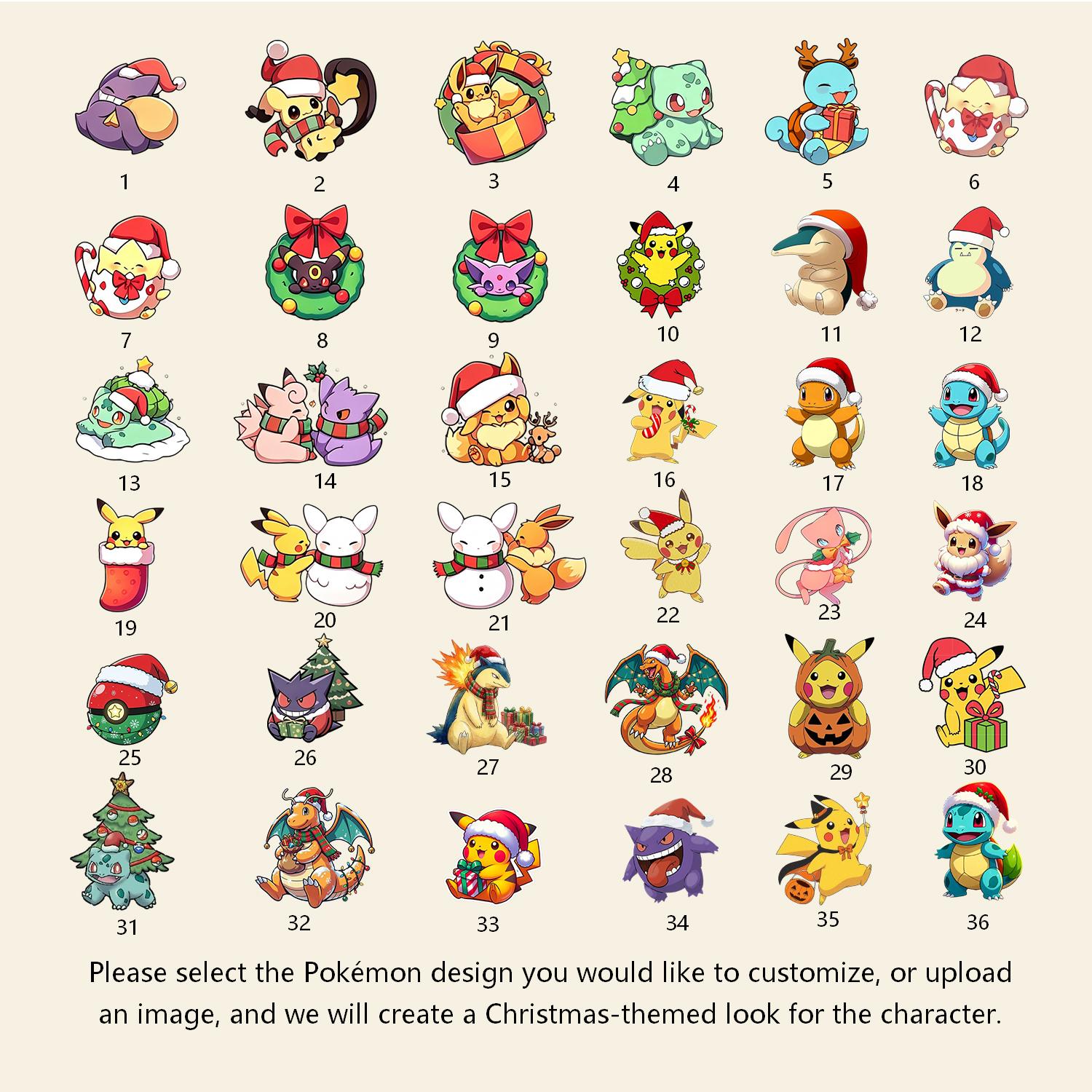 Baby's First Christmas Pokémon Onesie