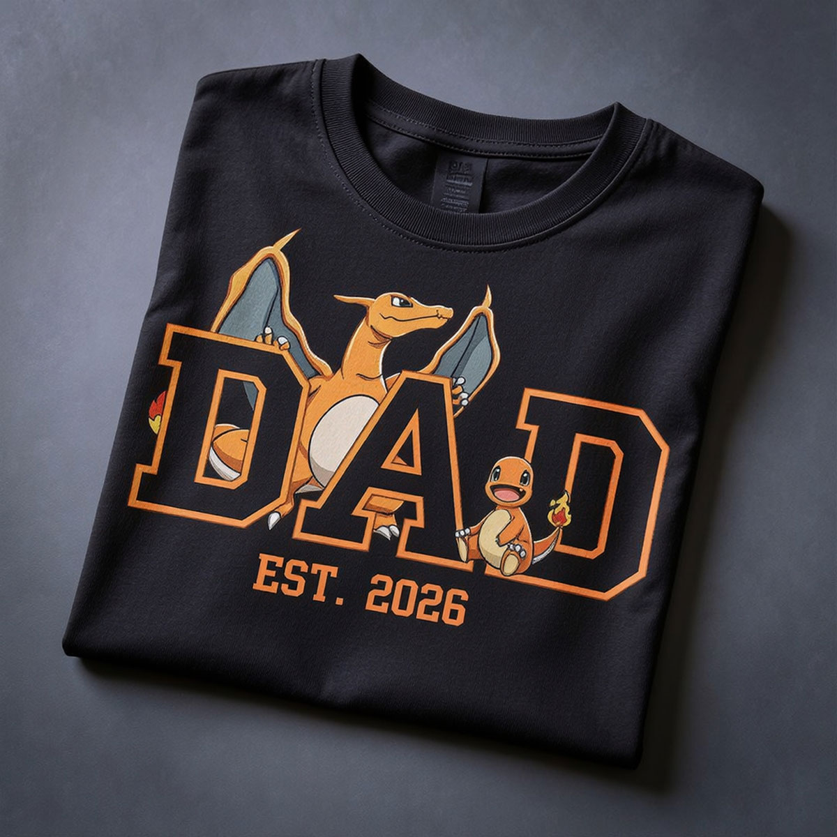 Personalized Pokemon Dad Shirt