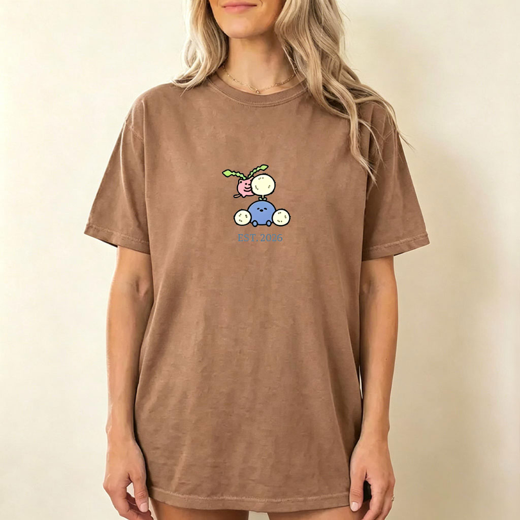 Cute Parent & Kid Jumpluff Vintage Washed T-Shirt