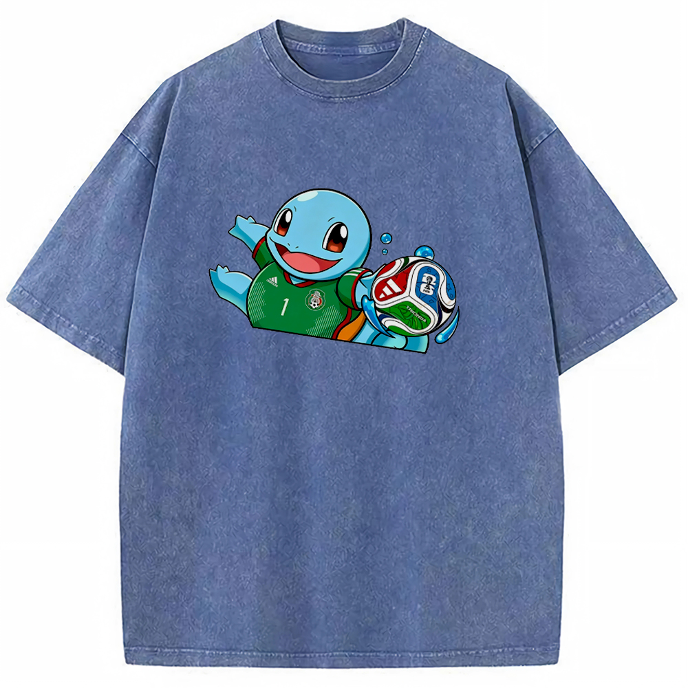 2026 World Cup Pokemon Mexico Squirtle Graphic Tee
