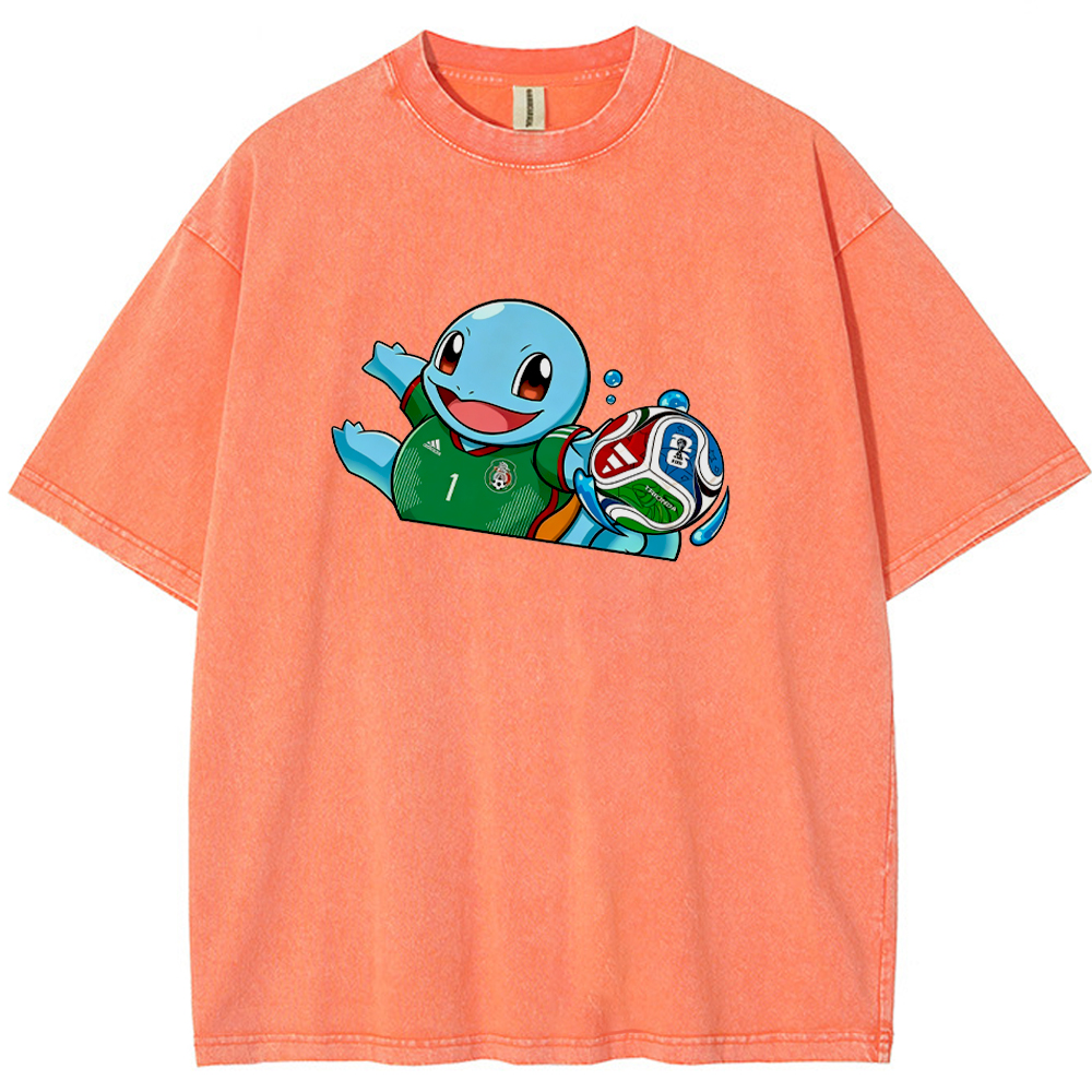 2026 World Cup Pokemon Mexico Squirtle Graphic Tee