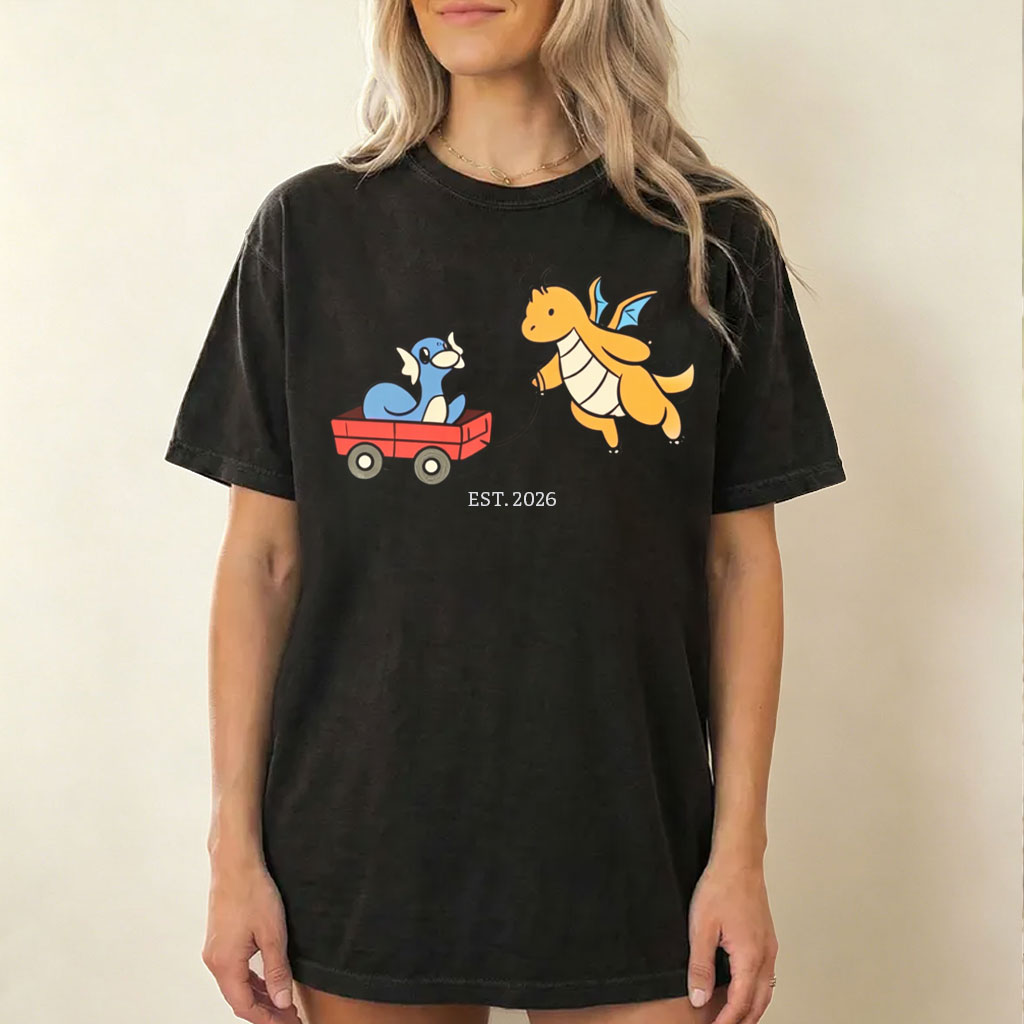 Custom EST. Year Personalized Pokémon Advanced Form DAD Vintage Washed Tee