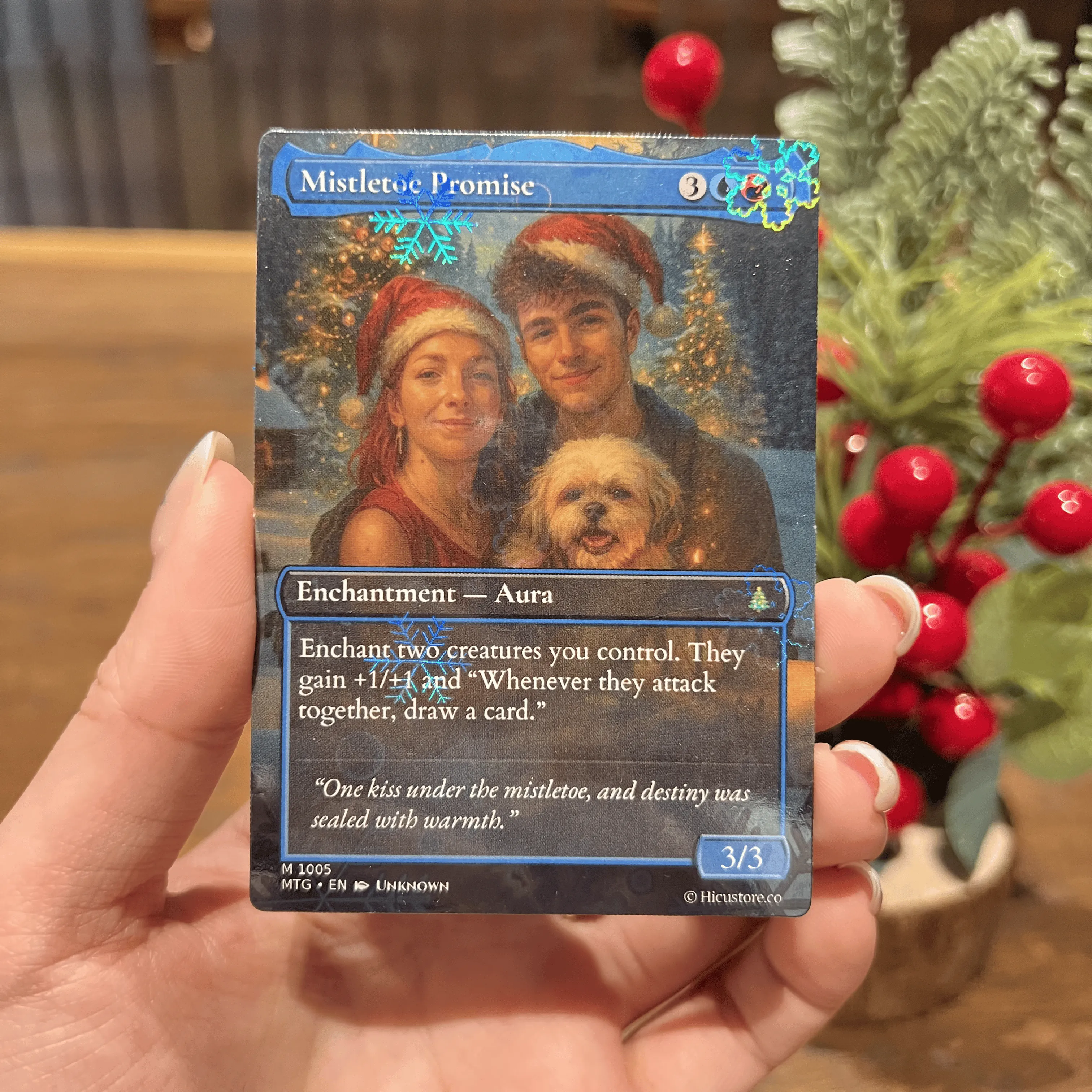 🤩Custom Magic-Style MTG Couple Art Card