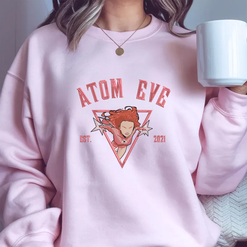 Invincble Characters Comic Embroidered Sweatshirt, Studio Hero Movie Shirt