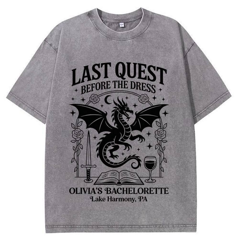 Medieval Bachelorette Template Cartoon Tee