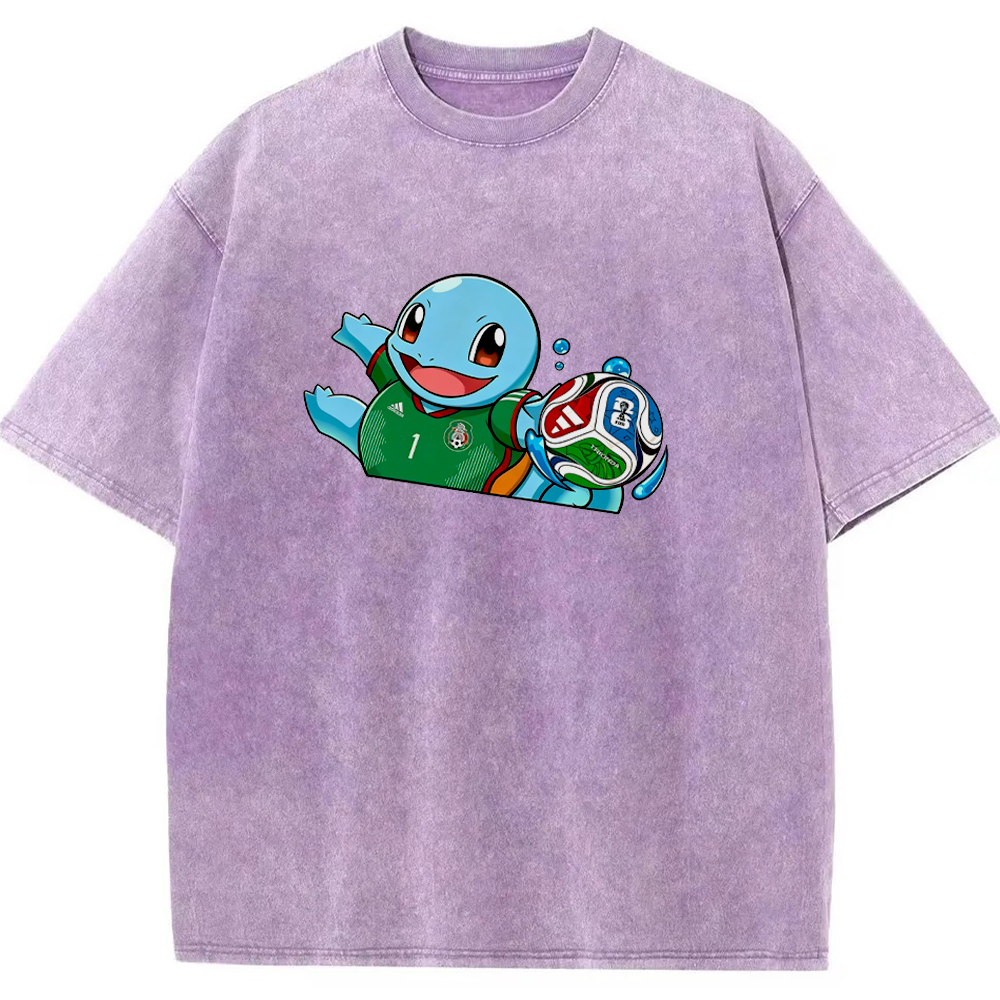 2026 World Cup Pokemon Mexico Squirtle Graphic Tee